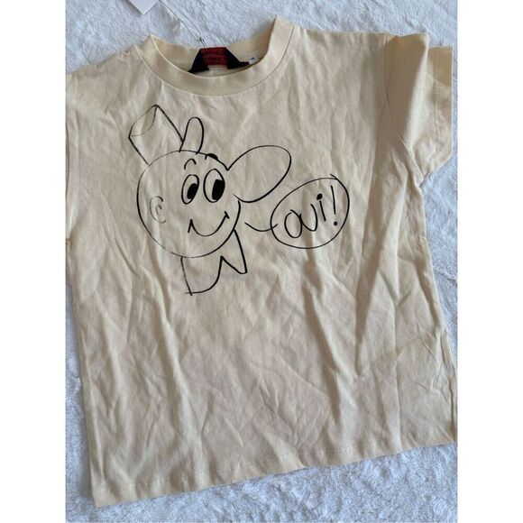 Bobo Choses Other - NWT The Animals Observatory Yellow OUI Rooster Shirt Size 6
